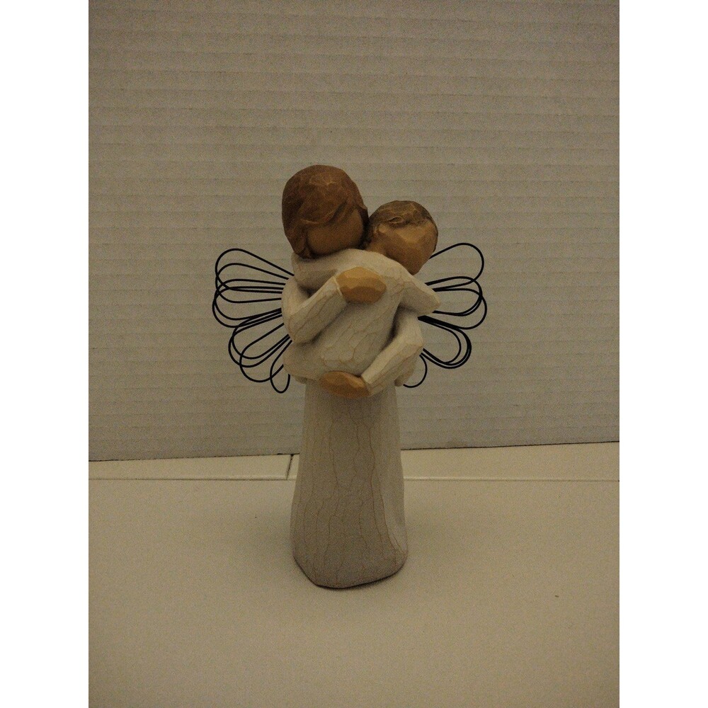 WILLOW tree figurine Angles Embrace 2002 Susan Lordi 5.5 " tall vintage